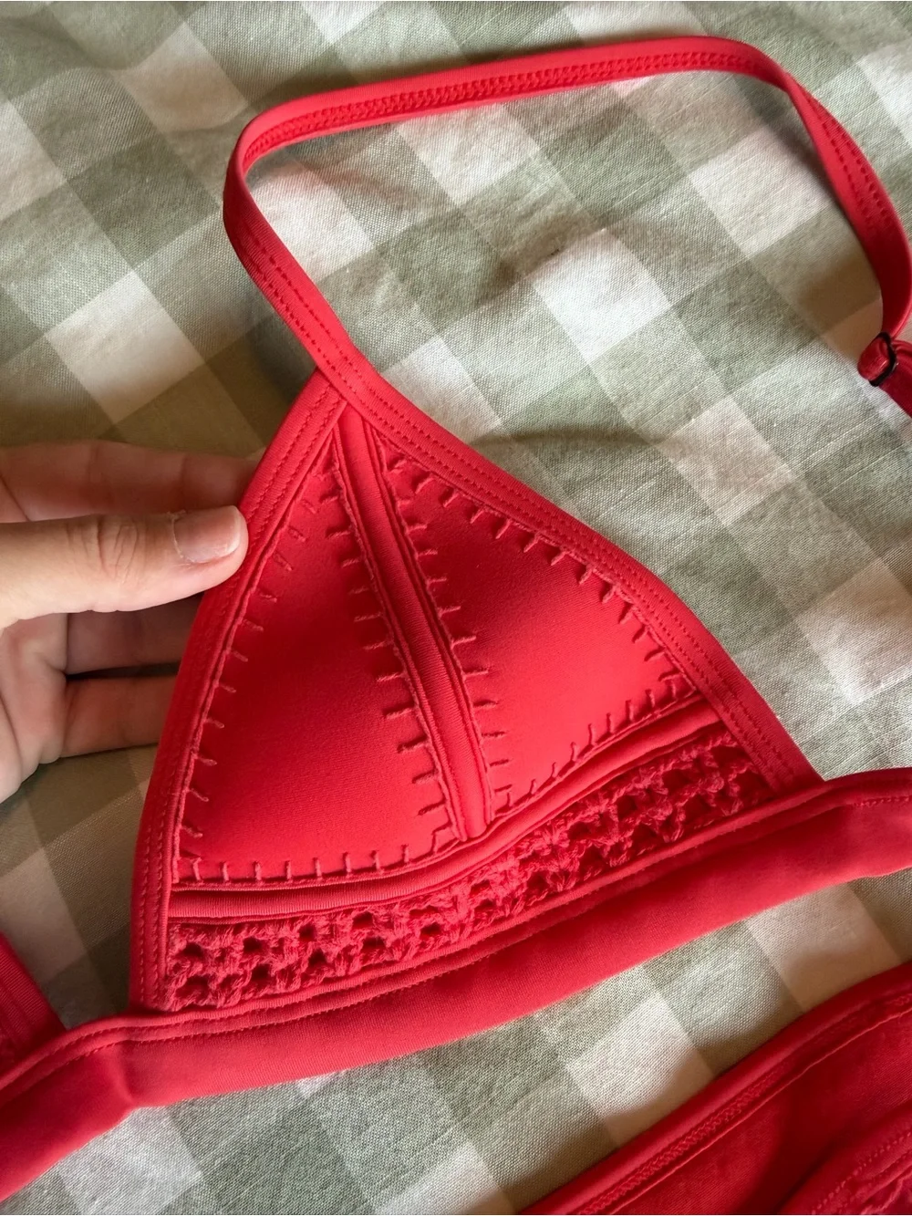 triangl swimwear bold red